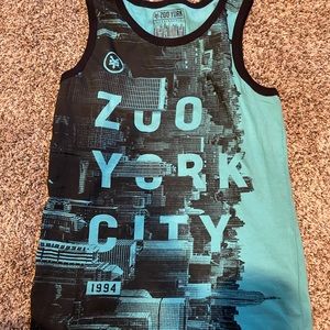 Zoo York Blue & Black Tang Top Size Medium